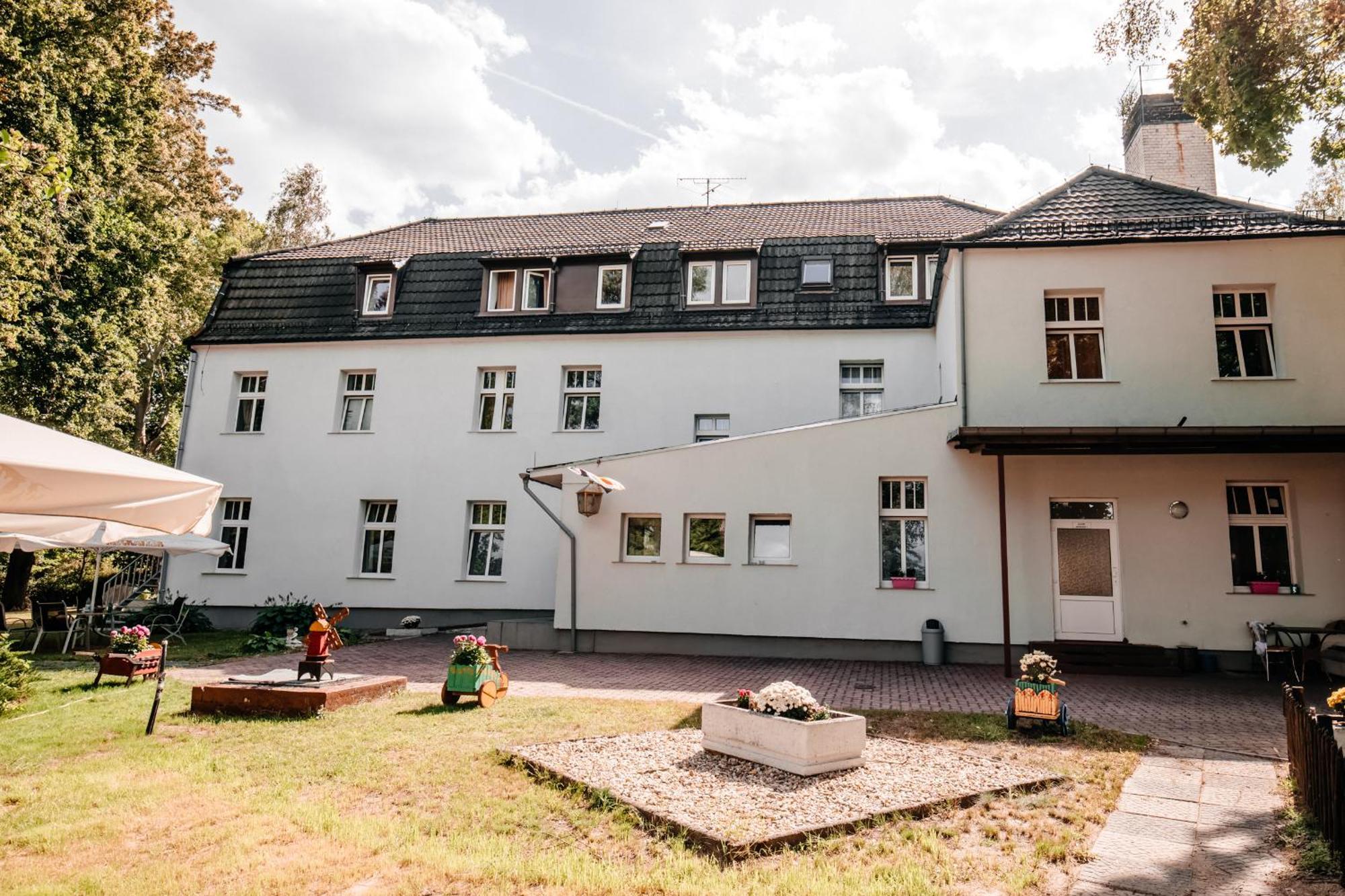 Hotel Am Fluss Heidesee Esterno foto